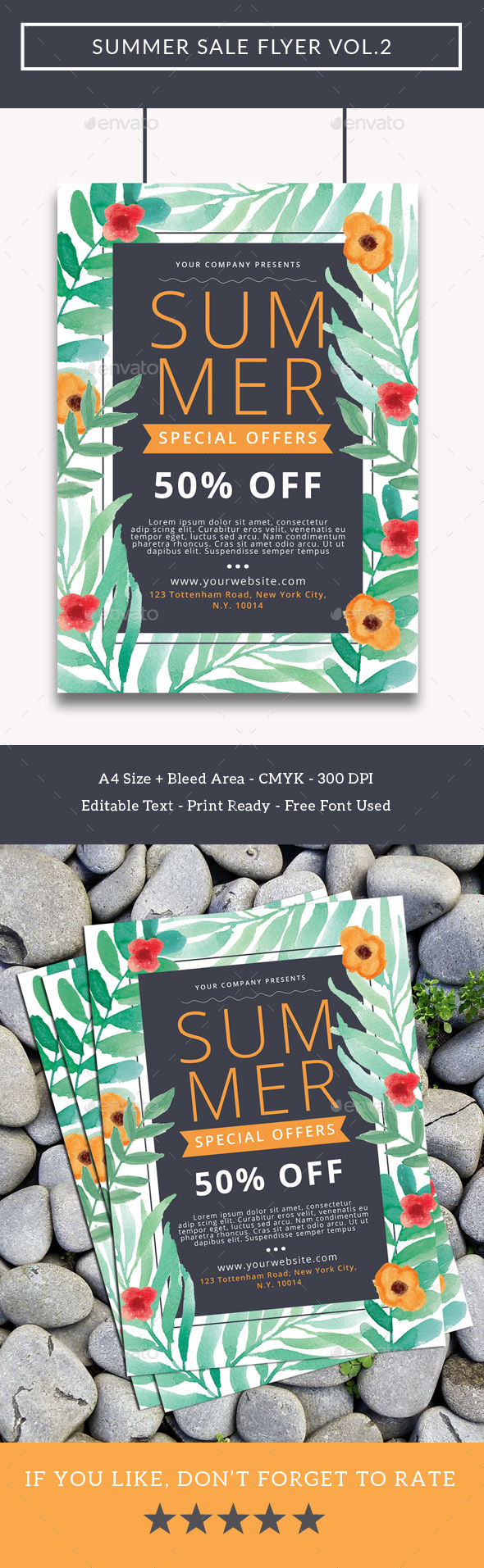 Summer Sale Flyer Vol.2 - Commerce Flyers