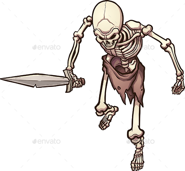 Skeleton Warrior - Monsters Characters