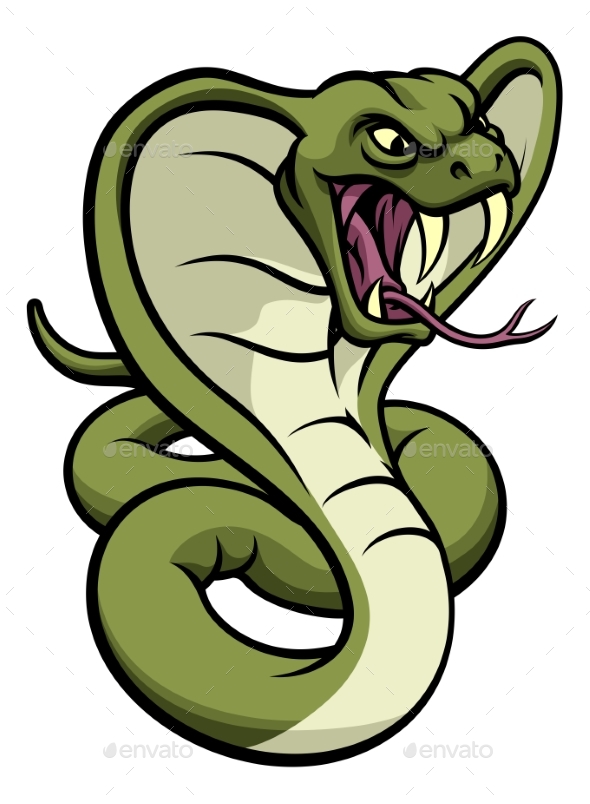 Cobra Snake Viper Mascot by Krisdog | GraphicRiver