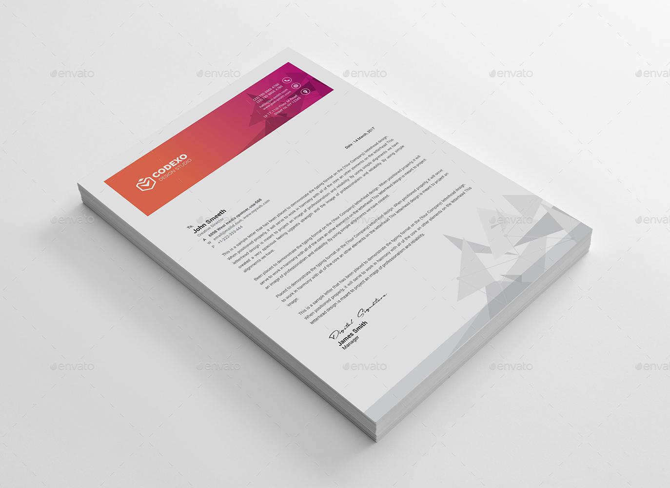 Letterhead, Print Templates | GraphicRiver