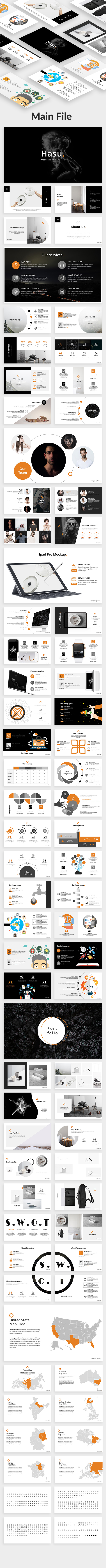Hasu Creative Powerpoint Template - Creative PowerPoint Templates