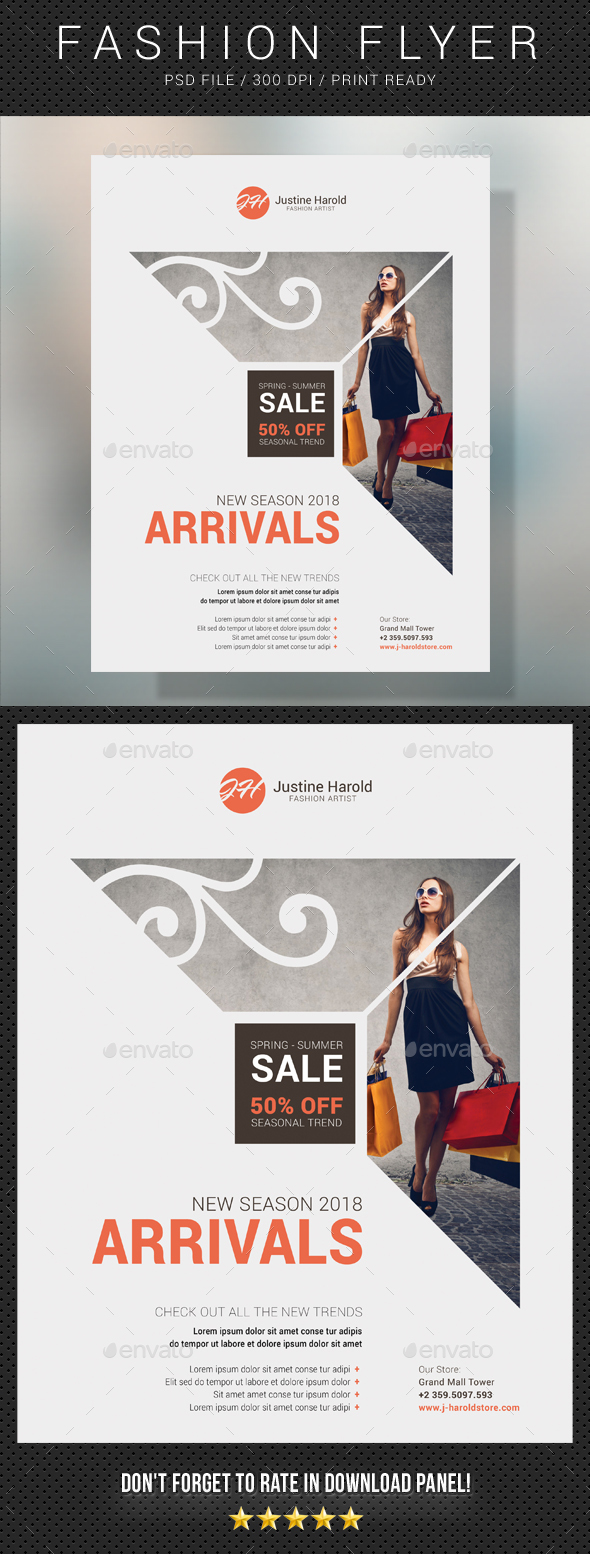 Fashion Flyer 12 - Commerce Flyers