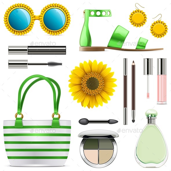 Vector Fashion Accessories Set 8 - Retail Commercial / Shopping