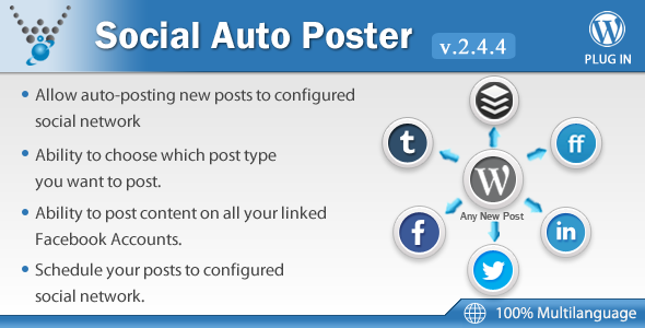 Social Auto Poster - WordPress Plugin - CodeCanyon Item for Sale