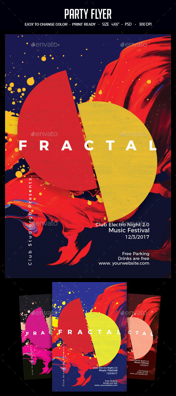 Party Flyer - Clubs & Parties Events
