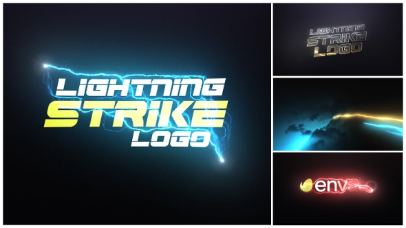 Lightning Strike Logo - VideoHive 20313997