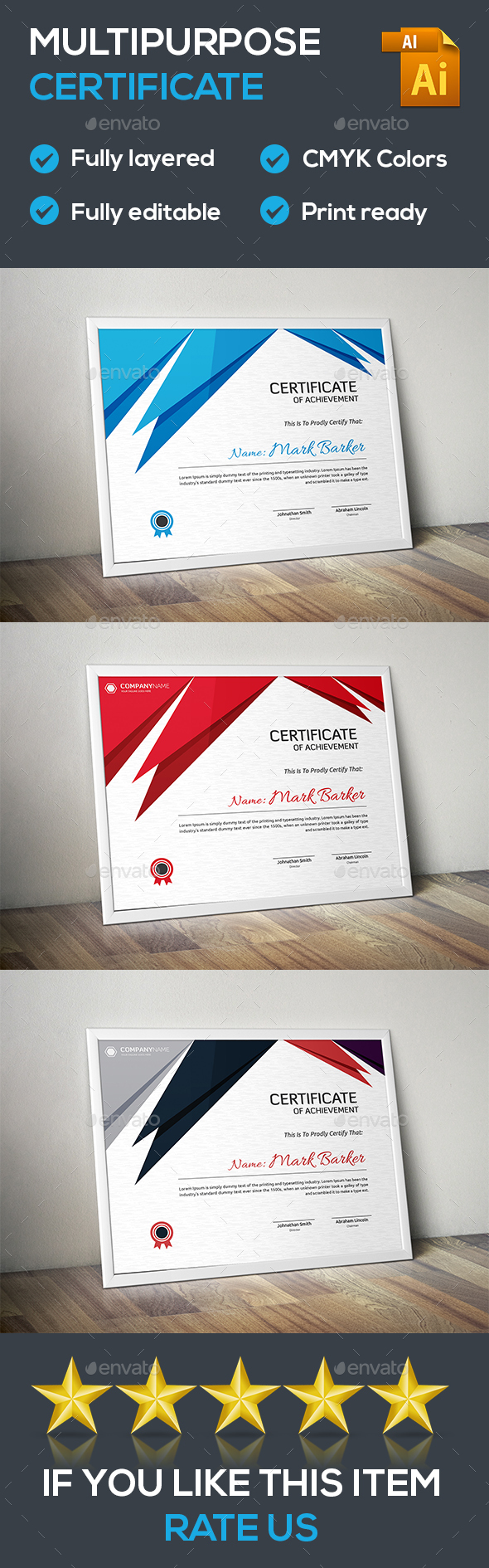 GraphicRiver Certificate 20315161