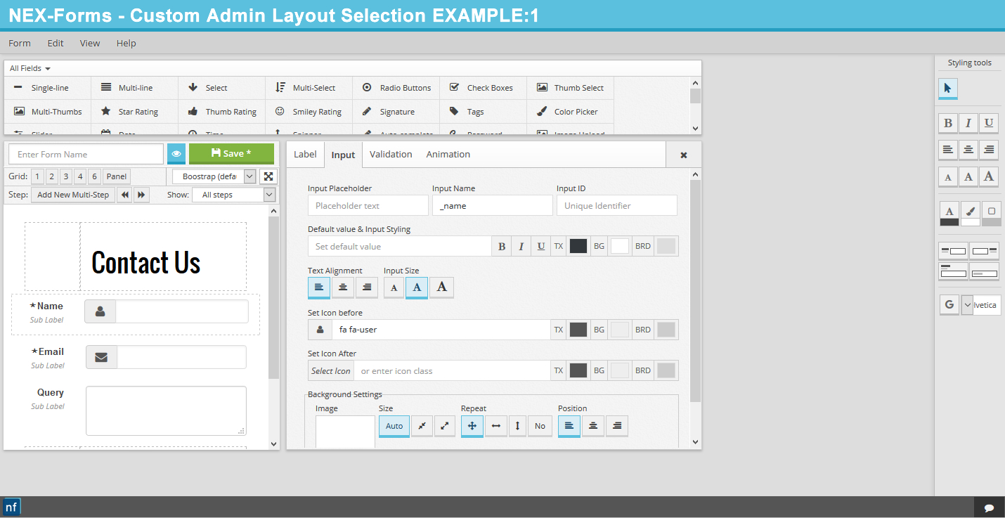 NEX-Forms - The Ultimate WordPress Form Builder by Basix | CodeCanyon