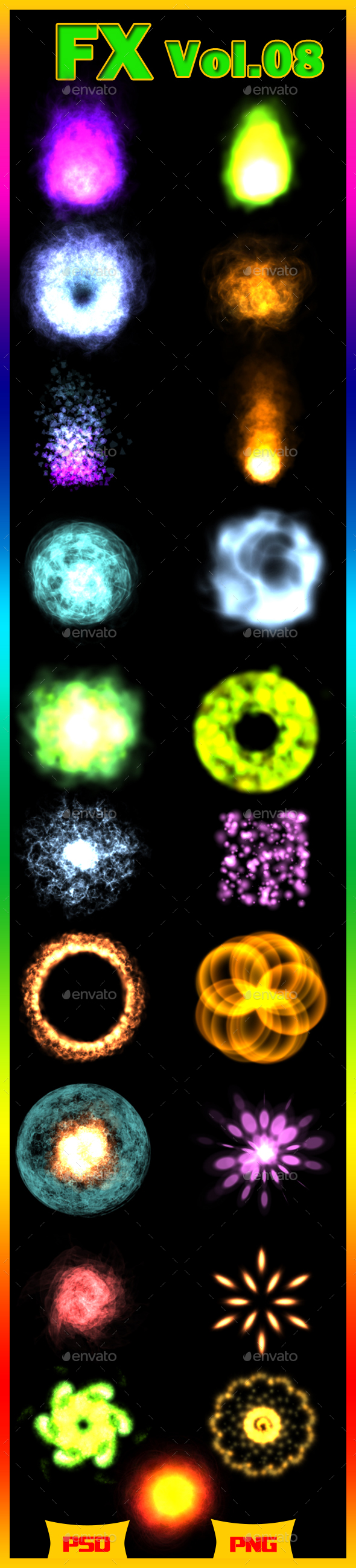 FX Vol. 08 - Sprites Game Assets