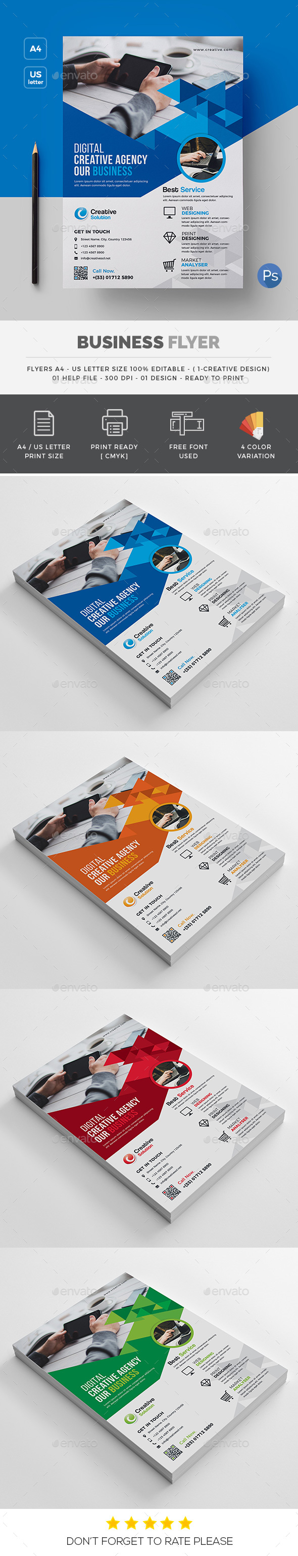 Business Flyer - Flyers Print Templates