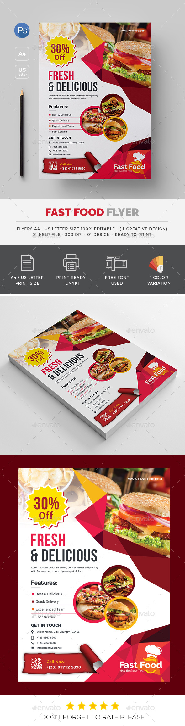 Fast Food Flyer