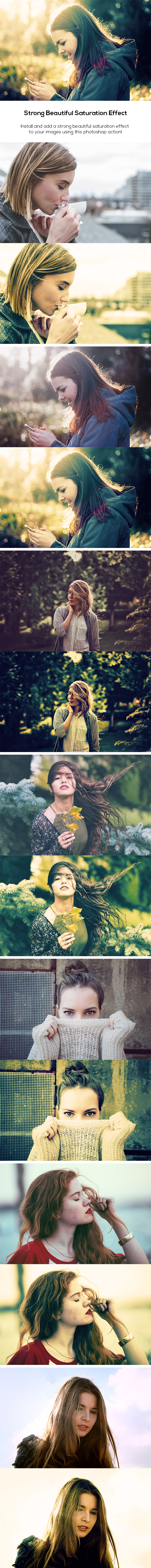 Strong Beautiful Effect - Photo Effects Actions