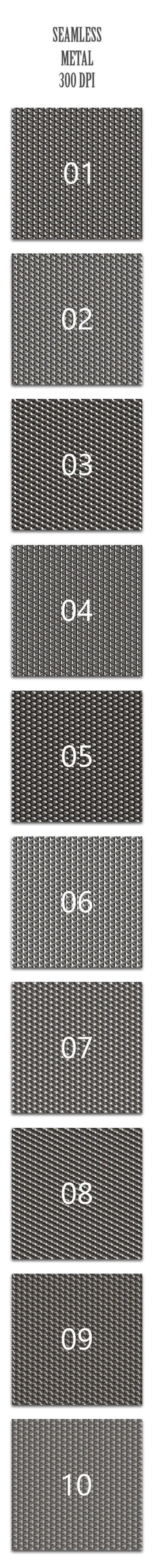 Seamless Metal - Textures / Fills / Patterns Photoshop