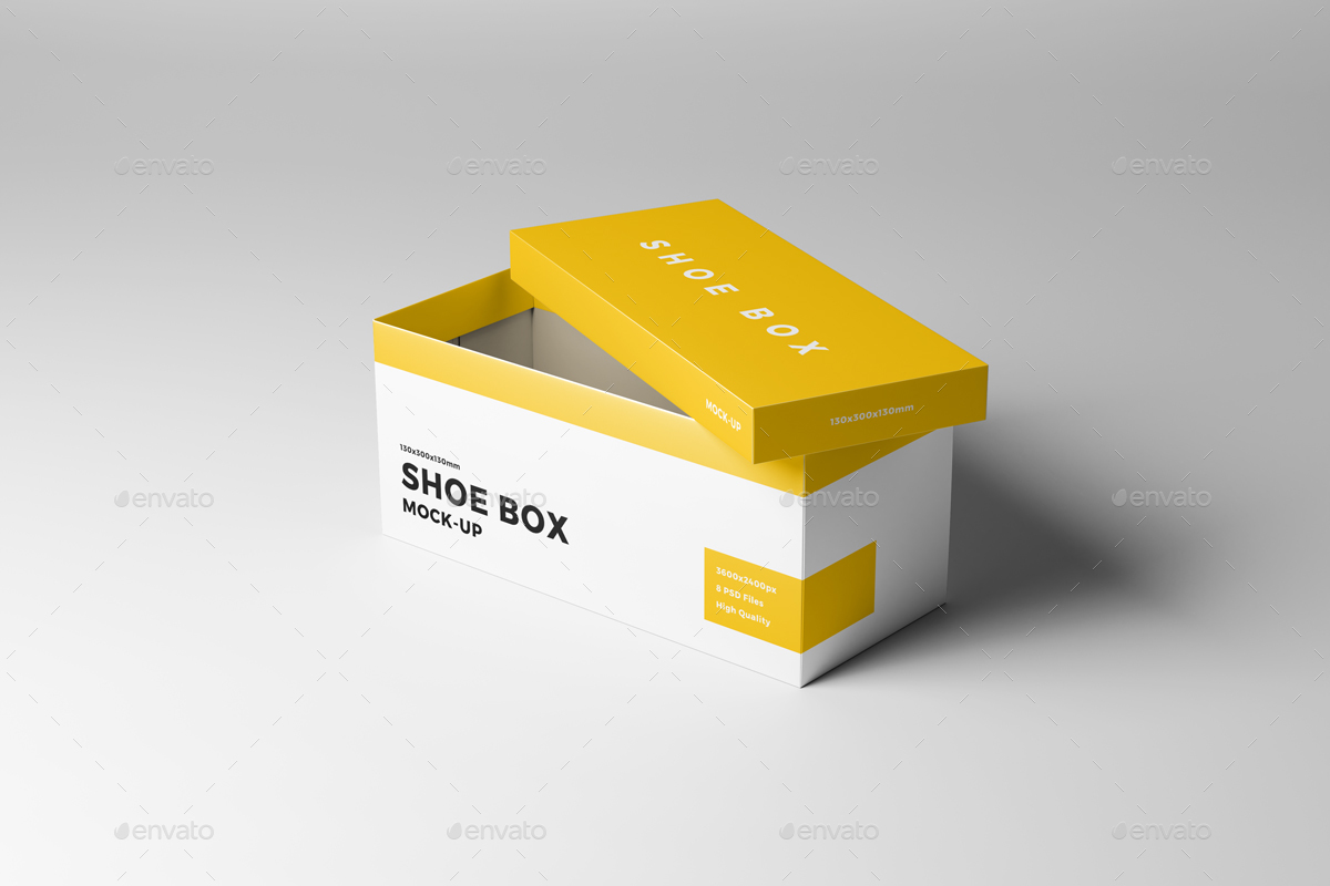 Download Shoe Box Mock-Up by kotulsky | GraphicRiver