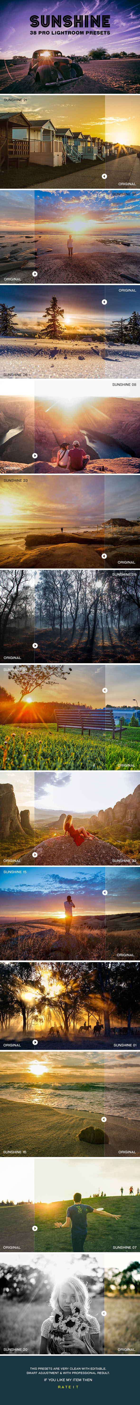 Sunshine Landview Lightroom Presets - Lightroom Presets Add-ons