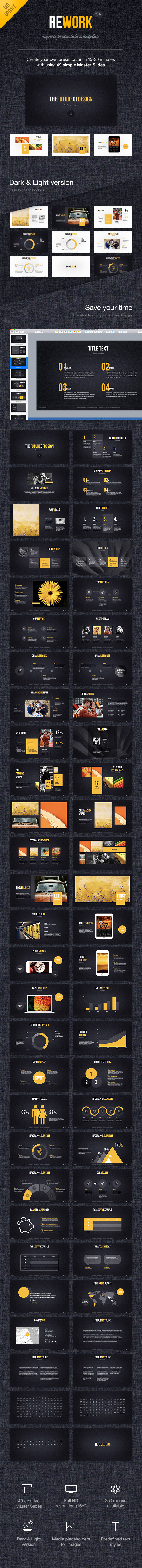 Rework Keynote Presentation Template - Keynote Templates Presentation Templates
