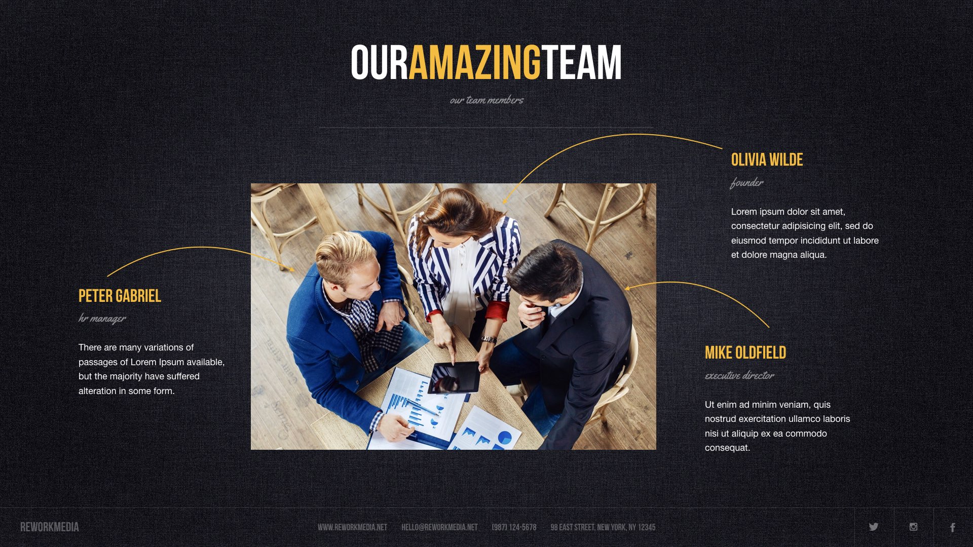 Rework Keynote Presentation Template, Presentation Templates | GraphicRiver