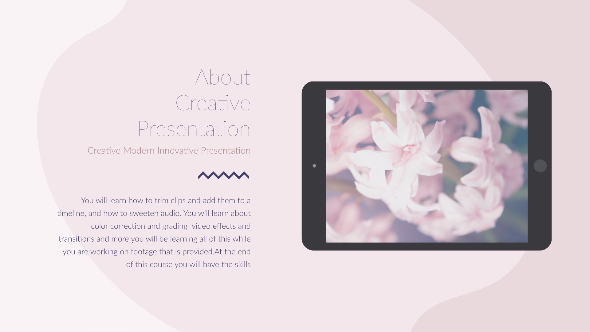 Pink Minimal Creative Keynote Template By 5yue Graphicriver Pink 038 047 Jpeg