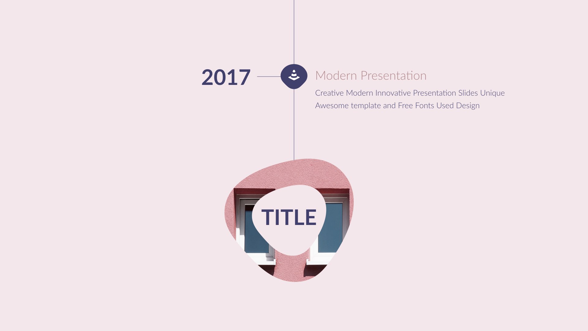 pink minimal creative powerpoint template by 5yue graphicriver