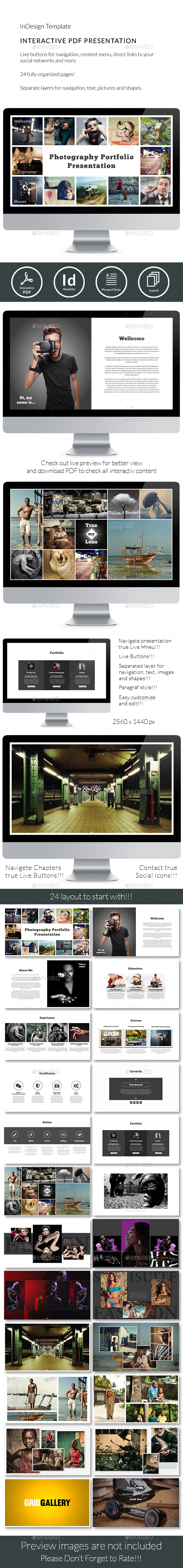 Interactive PDF Photographer Portfolio No7 - ePublishing