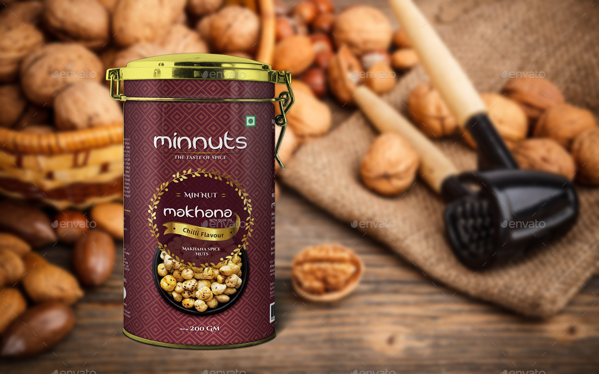 Download Premium Nuts Packaging Label by Plexa_Designs | GraphicRiver
