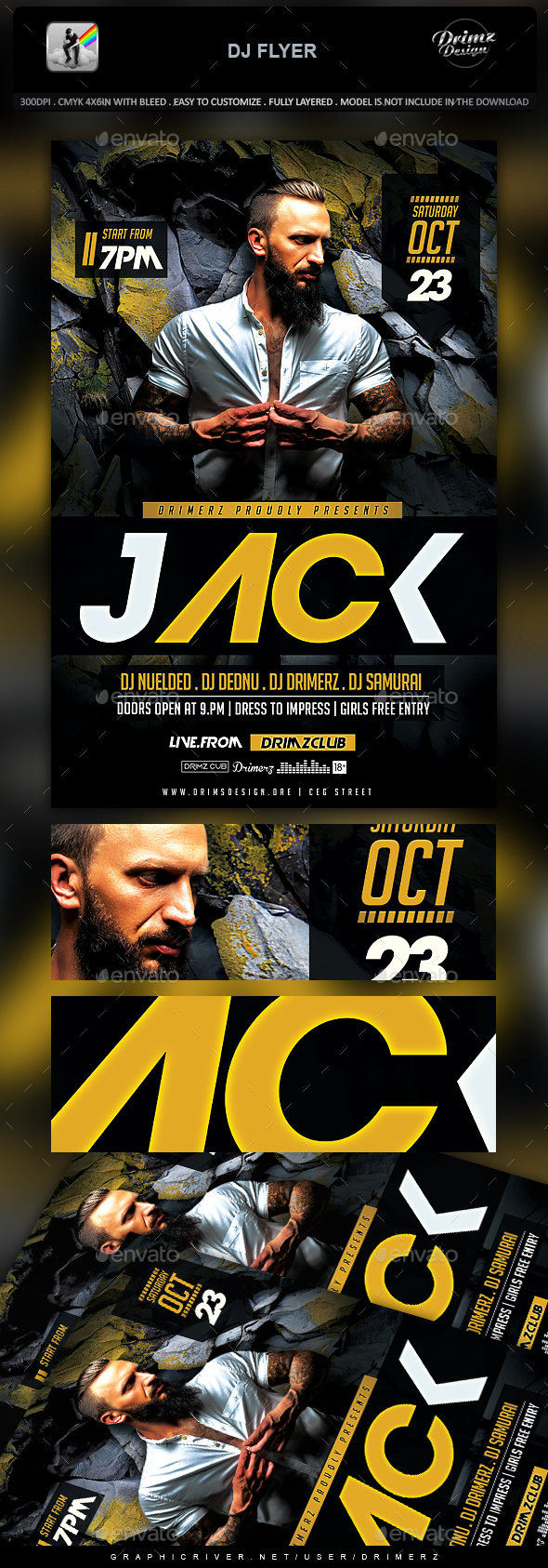 DJ Flyer - Events Flyers