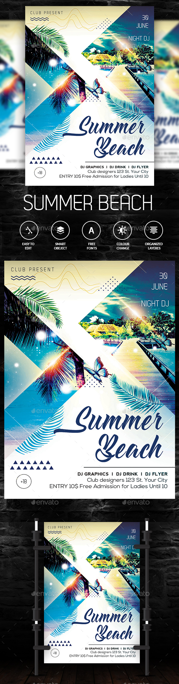 Summer Beach Flyer