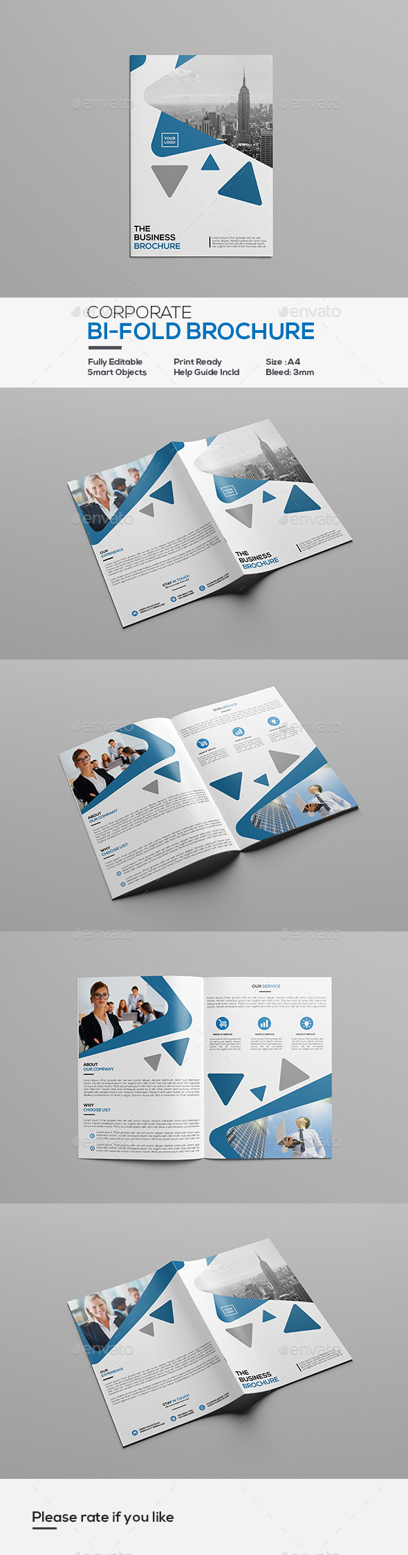 Corporate Bifold Brochure - Corporate Brochures
