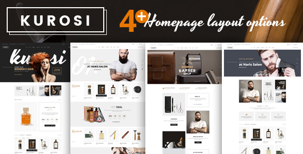 ThemeForest Kurosi Magento Theme for Barbers & Hair salon 20323289 ThemeForest Kurosi Magento Theme for Barbers & Hair salon 20323289