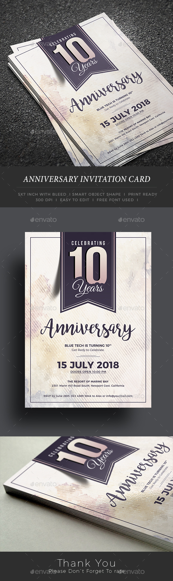 Anniversary Invitation