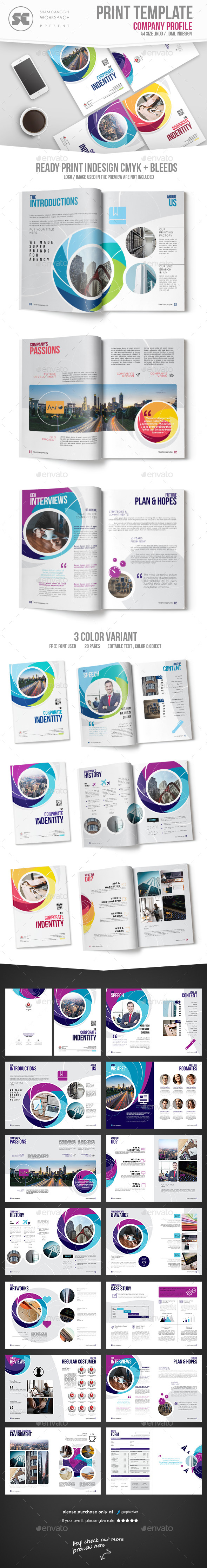 Creative Company Profile - Corporate Brochures