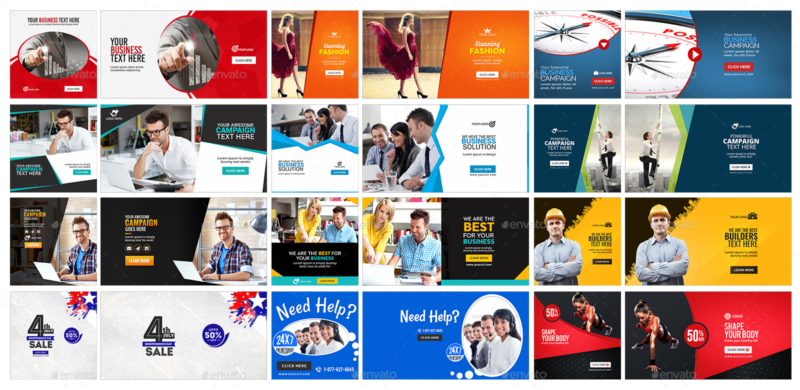 Facebook Newsfeed AD Banners Vol 8 150 Designs By Doto