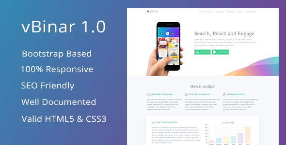 ThemeForest vBinar Mobile App Landing Page 20228409 ThemeForest vBinar Mobile App Landing Page 20228409