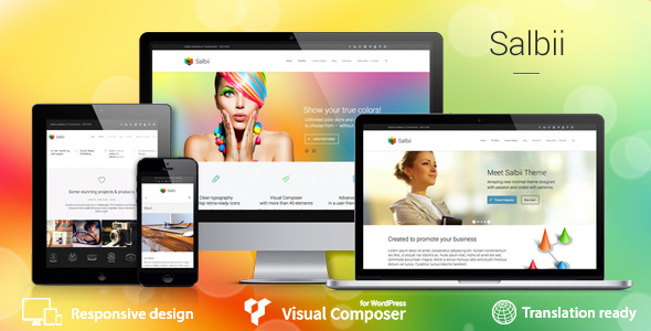 Salbii - Responsive Multi-Purpose WordPress Theme - Marketing Corporate