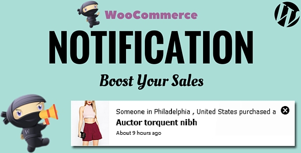 WooCommerce Notification - Boost Your Sales - CodeCanyon Item for Sale