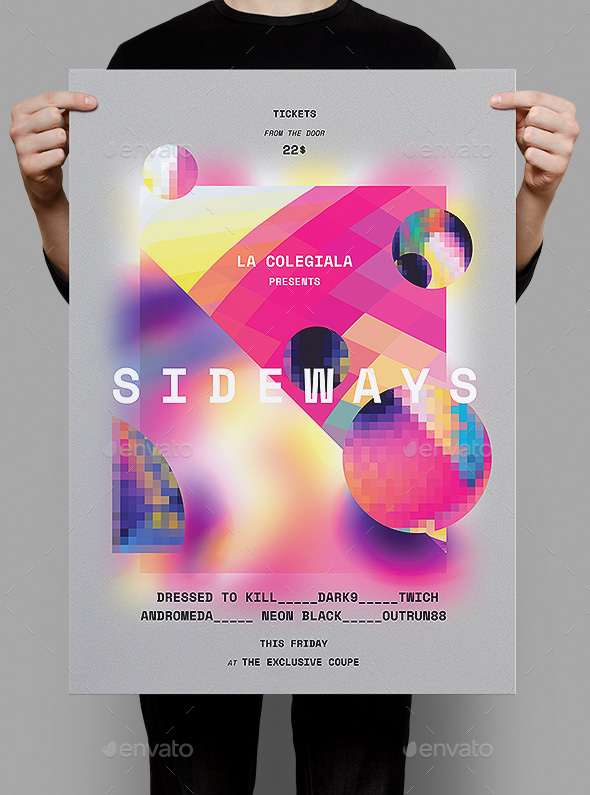 Sideways Poster / Flyer - Clubs & Parties Events