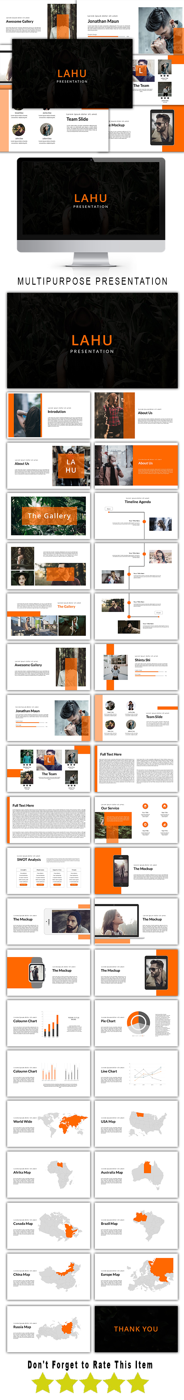 Lahu Multipurpose Google Slide Template - Google Slides Presentation Templates