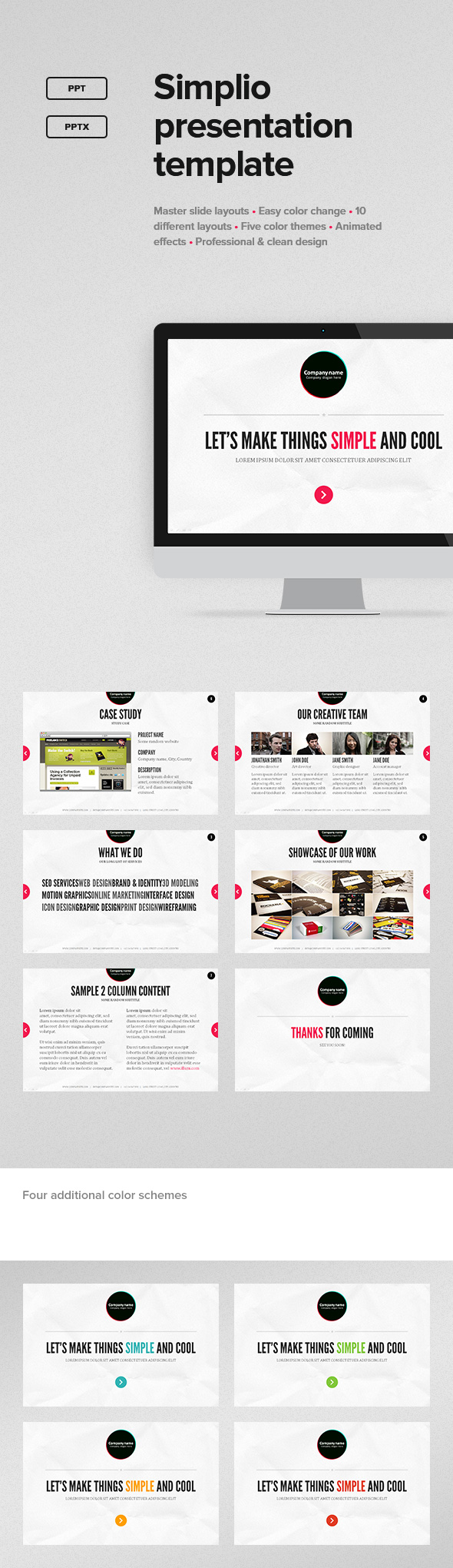 simplio presentation templateerigonn | graphicriver simplio presentation templateerigonn | graphicriver, Presentation templates