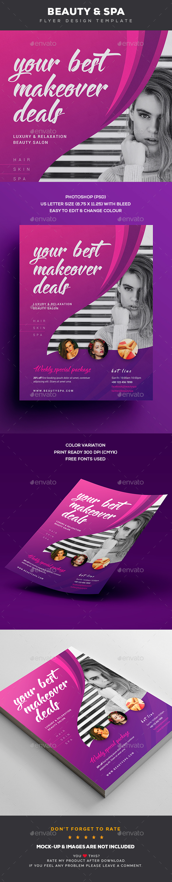Beauty Flyer - Events Flyers