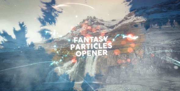 Fantasy Particles Title Sequence