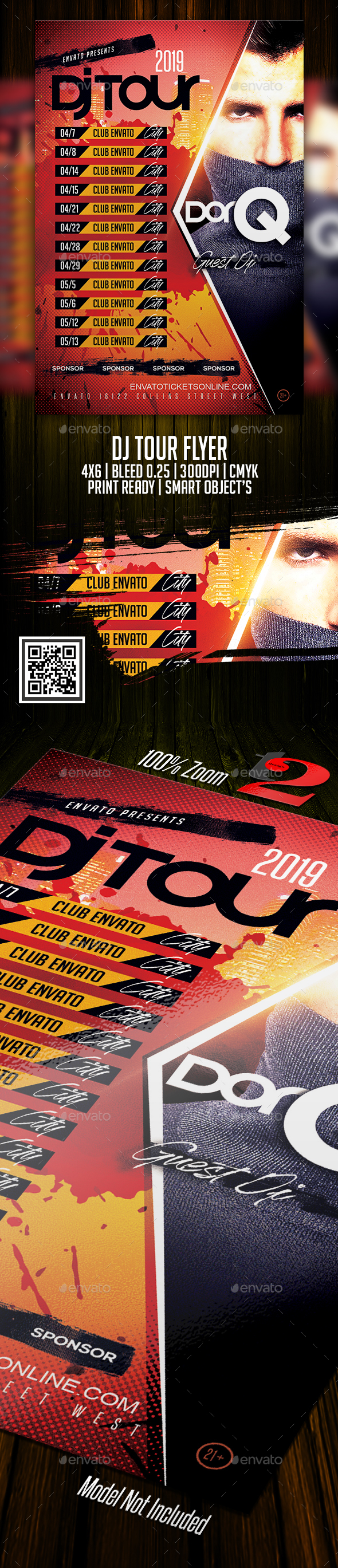 Dj Tour Flyer Template