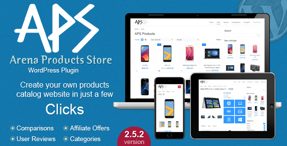 Arena Products Store - WordPress Plugin - CodeCanyon Item for Sale