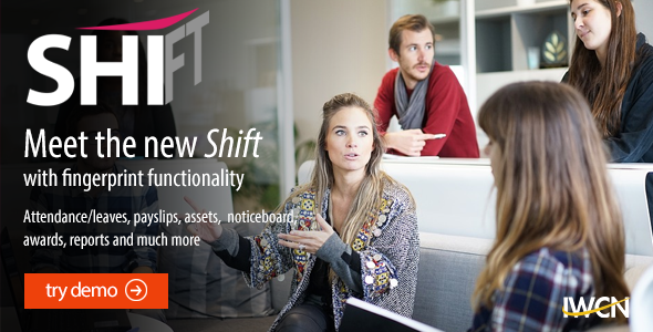 Shift Employee, Payroll, HR, Attendance, Leaves With Fingerprint Integration - CodeCanyon Item for Sale