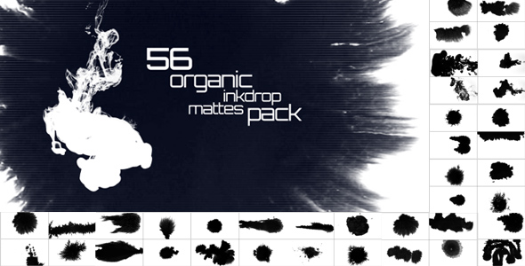 Organic Ink Drop Matte Pack II