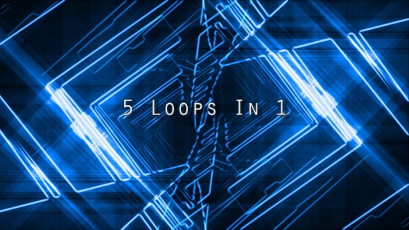 Digital Technology Grid Pack 5 In 1 Loops