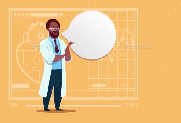 GraphicRiver Doctor with Chat Bubble Medical 20337107