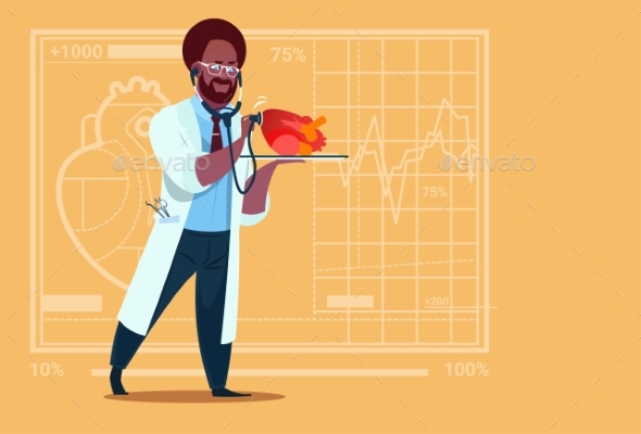 GraphicRiver Doctor Cardiologist Examining 20337167 GraphicRiver Doctor Cardiologist Examining 20337167
