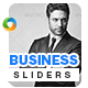 Business Sliders - 5 Color Variations