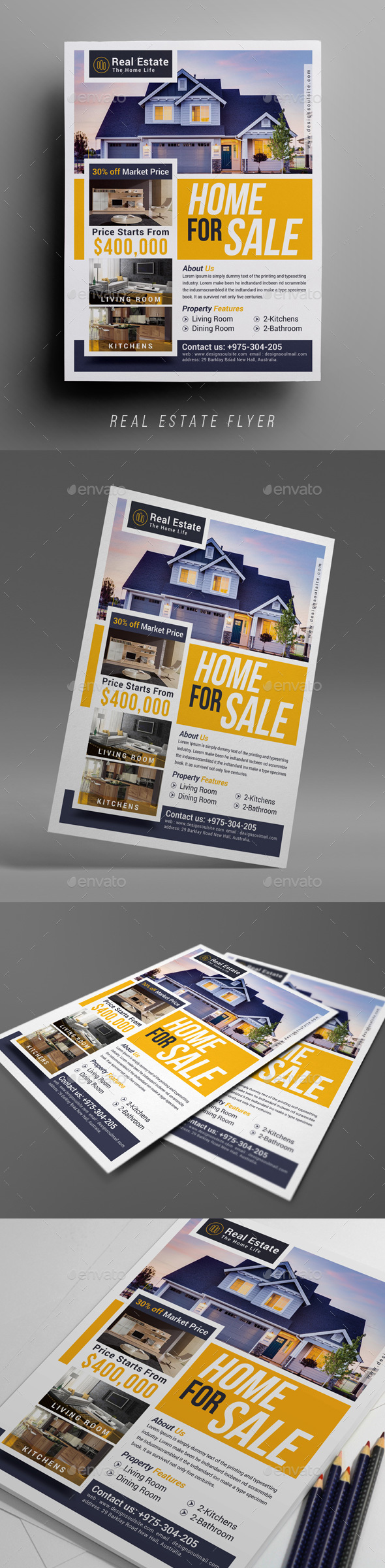 Real Estate Flyer - Corporate Flyers