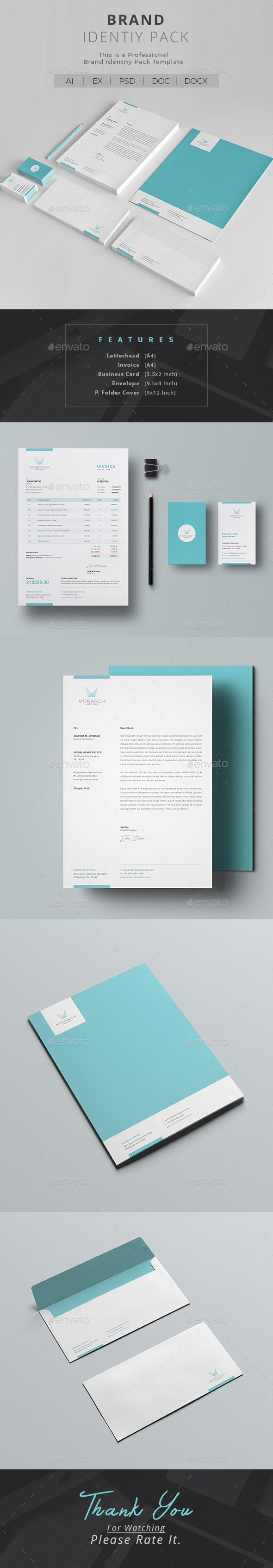 Corporate Identity - Stationery Print Templates